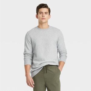 Goodfellow & co gray crewneck sweatshirt nwt